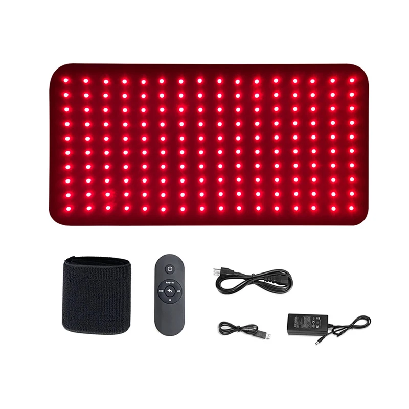 Pain Relief Leg Back Wrap Use 660nm 850nm 120pcs Lamp beads infrared Led Light Therapy Belt Slimming Weight Loss