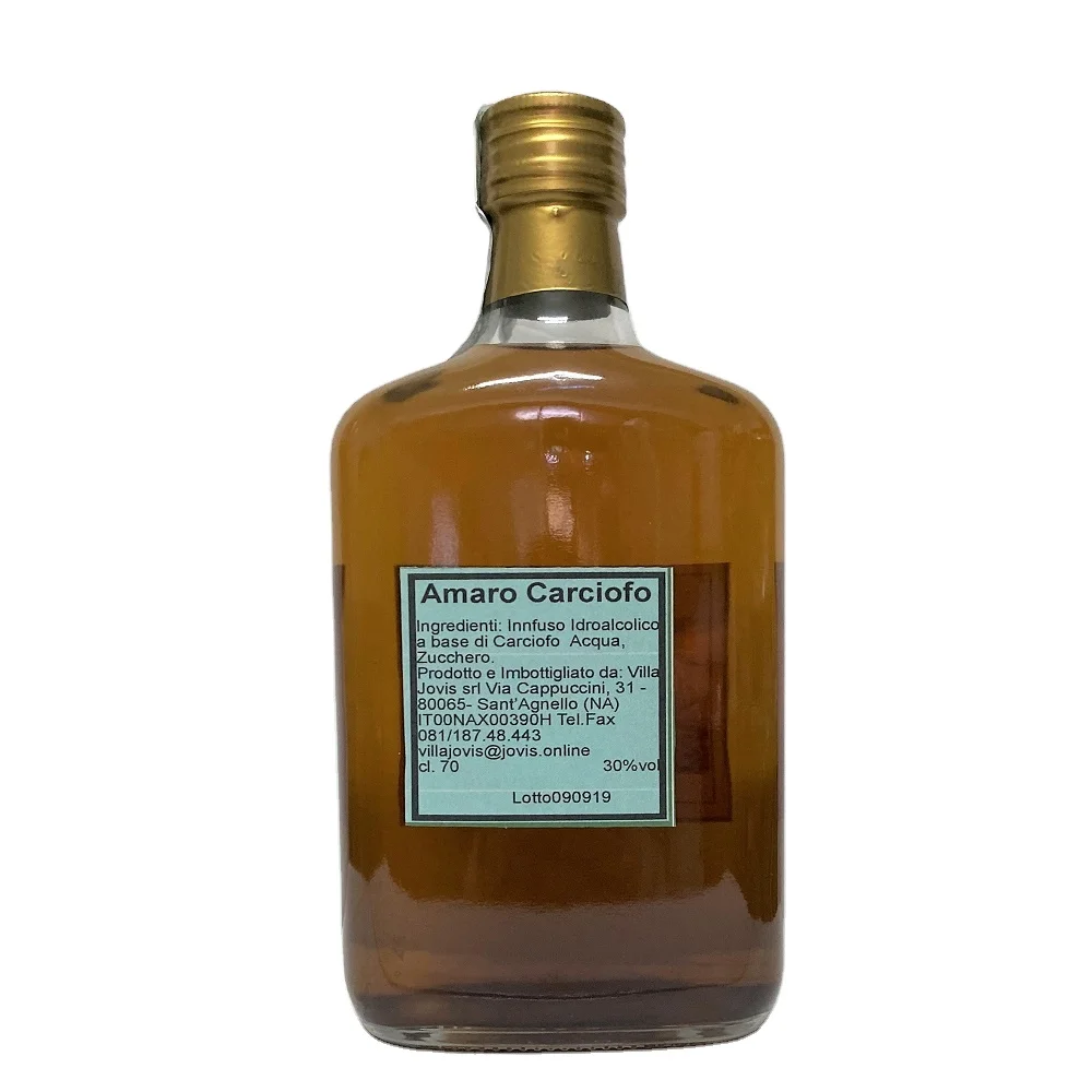 High quality Italian spirit liqueur Amaro Carciofo Bitter Artichoke 1 liter alcoholic beverage alcohol spirit