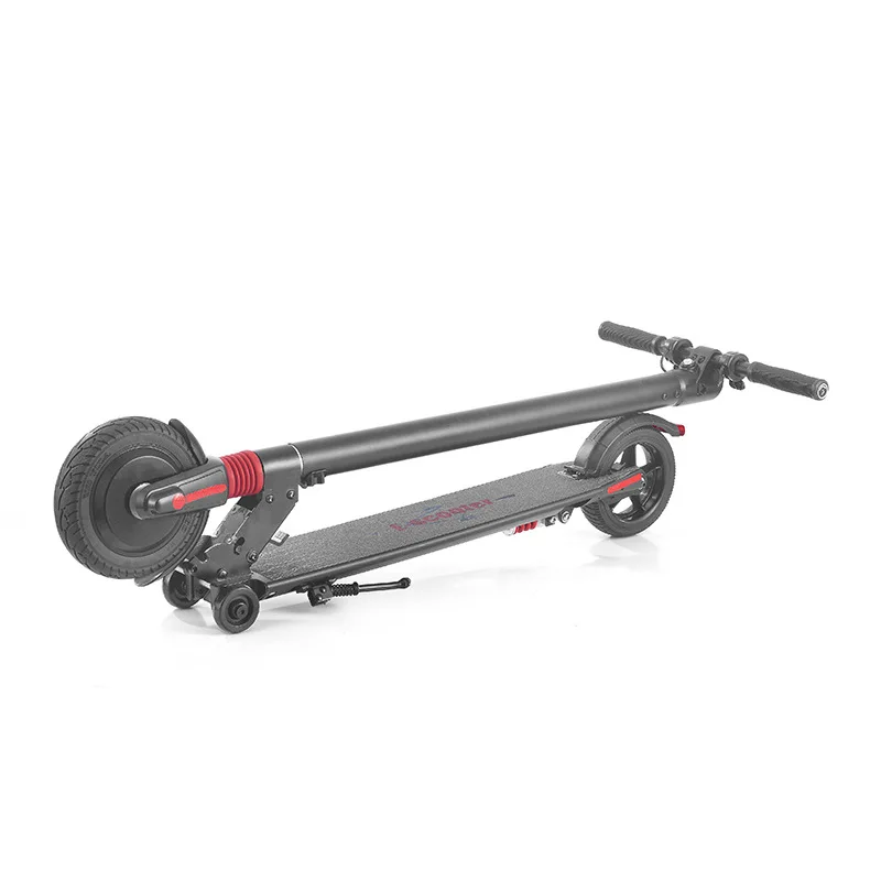 8-inch large wheel aluminum alloy folding electric scooter adult shock-absorbing short-distance scooter 21-24KM