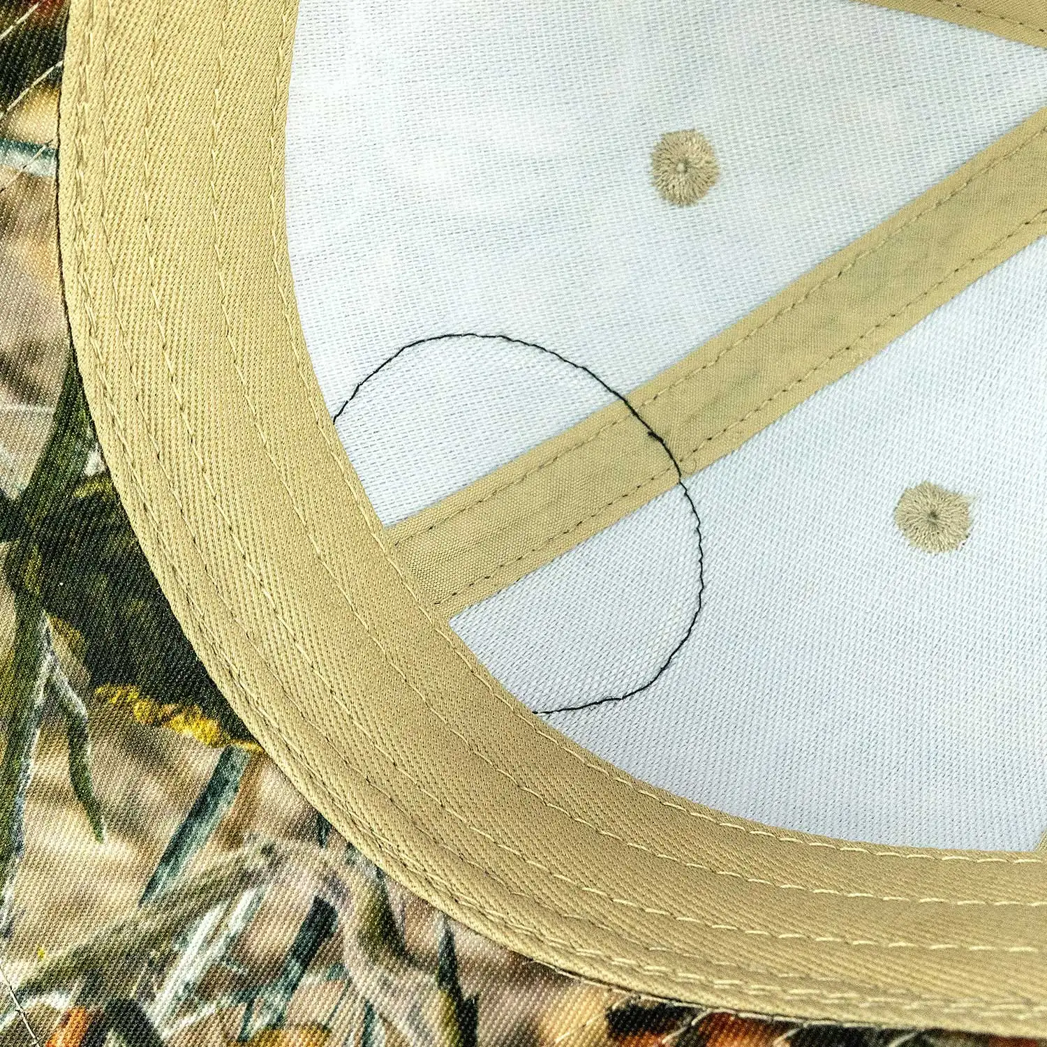 Top Selling Camo Baseball Hats 6 Panels Sunshade Absorb Sweat Hunting Caps Trucker Hats With Back Mesh
