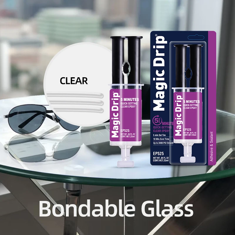 Factory Direct Fast Dry Tube Metal Plastic Ceramic Glass Wood Glue Epoxy Resin AB Glue