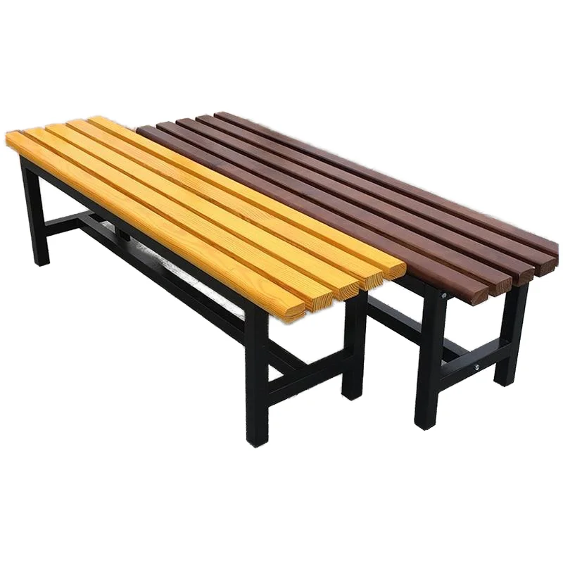 Modern Stainless Steel Metal Shoe Changing Stool Indoor/Outdoor Park Bench for Mall Bathroom Bench Bar Chair for Rest