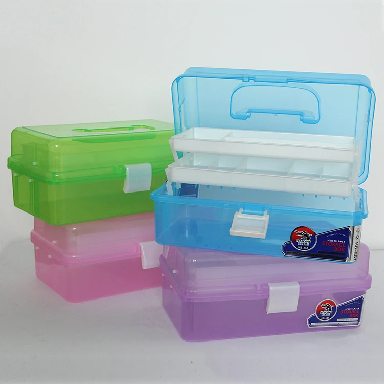 High quality Three layer Design Tool Art Craft Storage box