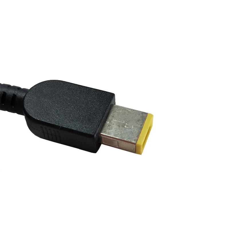 1.2m DC Power Cable USB Square For Lenovo Laptop Adapter Charger Cable