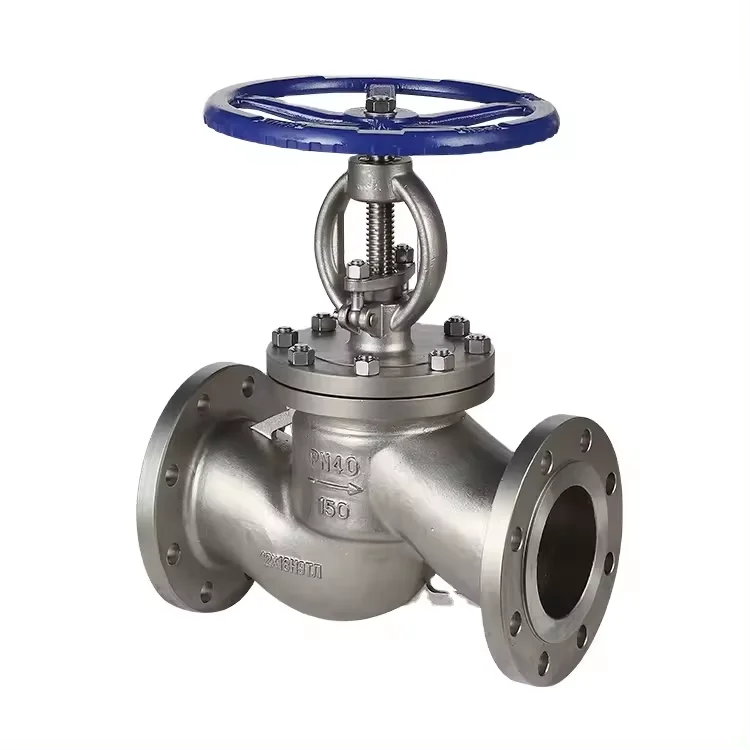 2021 Control DN150 6 Inch 201 40P Water Air Manual Stop Globe Valve for Medium Delivery