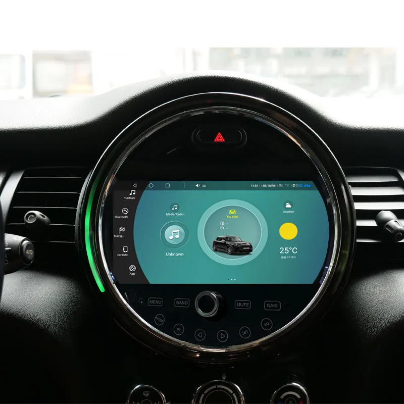 Factory Price 9 Inch Android Qualcomm 8 Core 4GB RAM 64GB ROM Auto Radio GPS Navigation For Mini One F55 F56 2014-2018 NBT