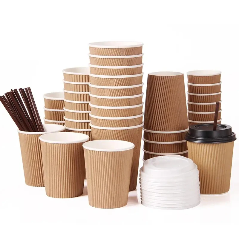 custom disposable paper cups with lids paper cups coffee paper cups double wall