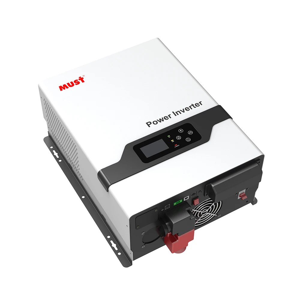 MUST Pure sine wave 2000va home inverter split phase mppt inverter 48vdc to 120vac 24vdc 220vac power inverter America market