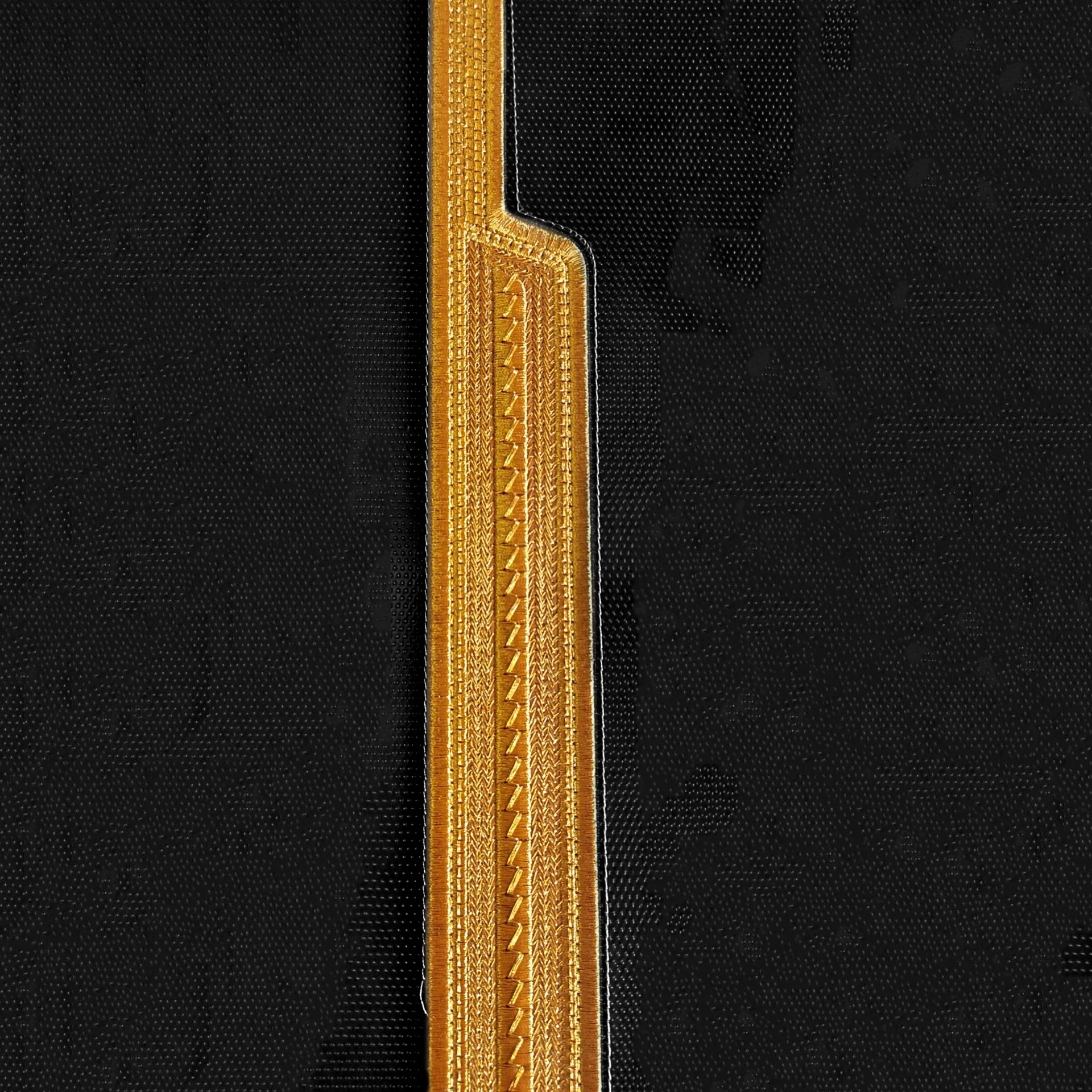 Custom Arab Gold Double Rope Sequin Trimming Border Ribbon Ceremonial Gold Mylar Braid Lace Ethnic Trim