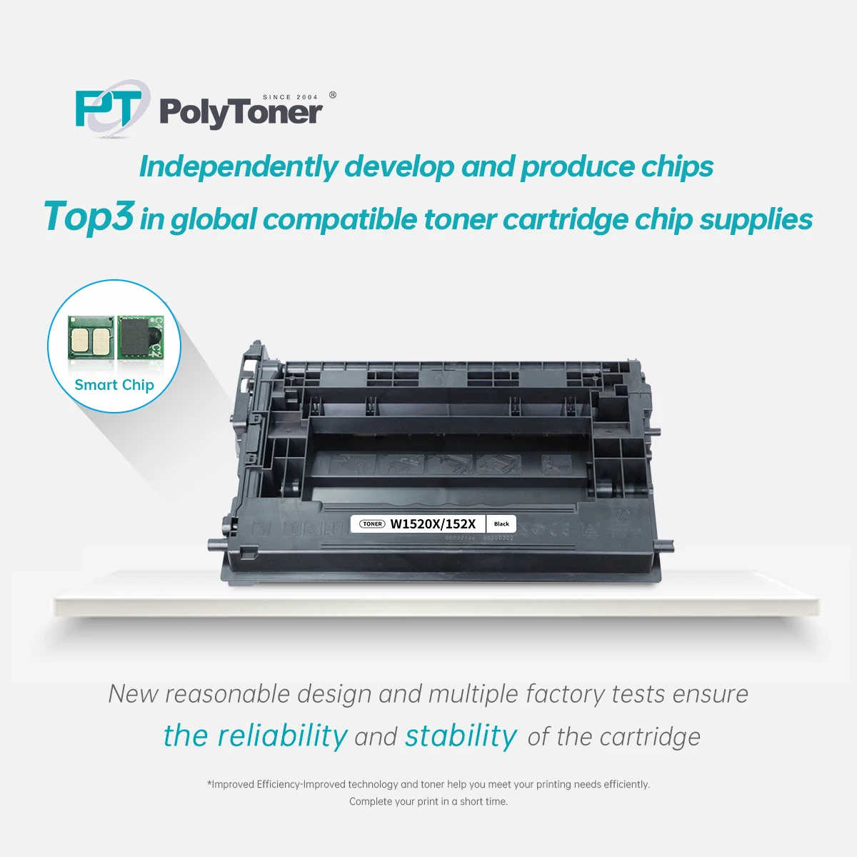 W1520A/X 152A /X W1510A/X  Compatible  for hp cartridge w1520x without chip FOR HP LaserJet Pro 4003dw/4003dn MFP 4103fdw