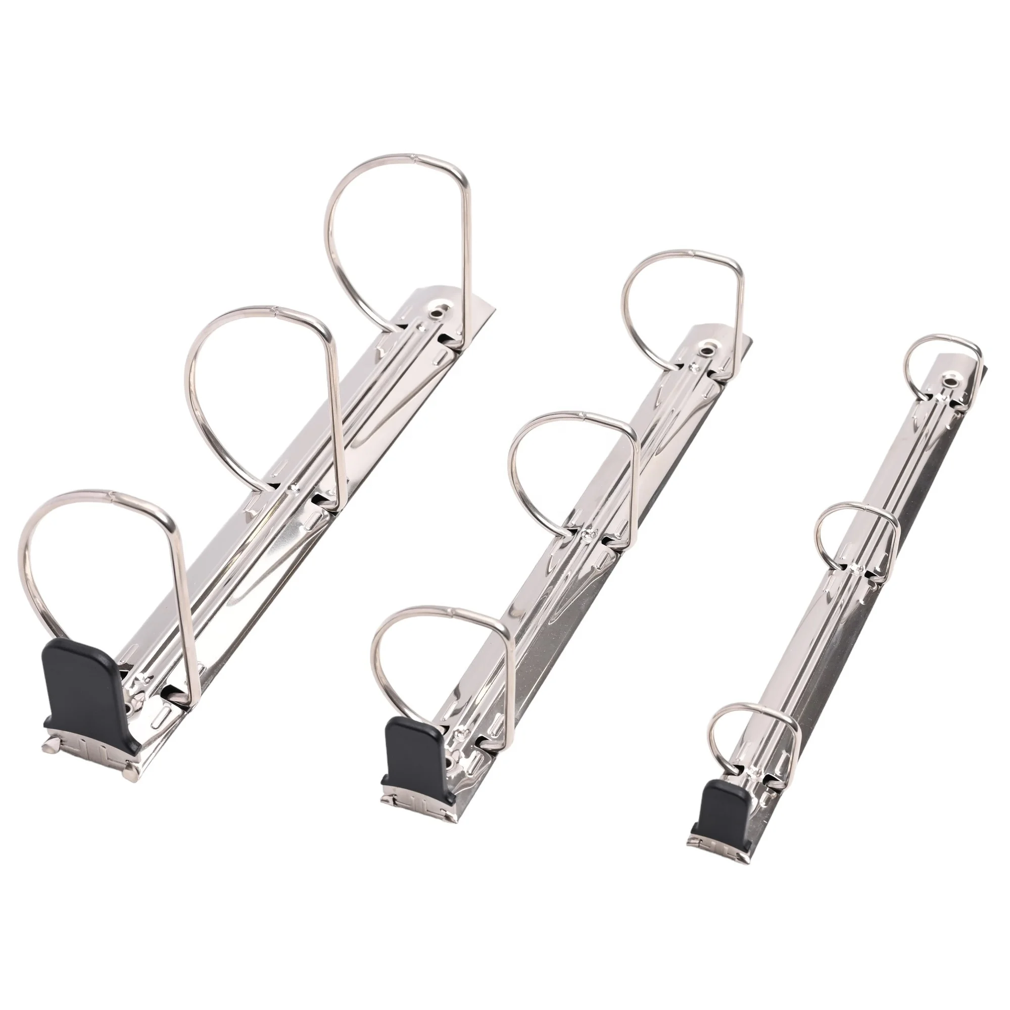 School Office Stationery Metal Ring Binder D Shape Clips 3 Ring Binder For Book Album Products Budget Binder