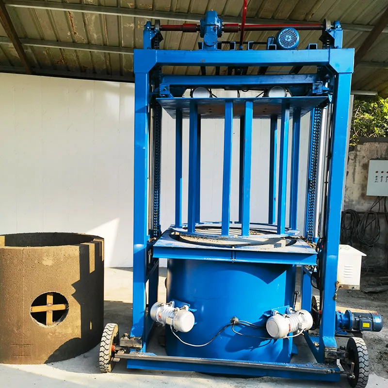 easy to operate can be put into reinforced concrete culvert machine
