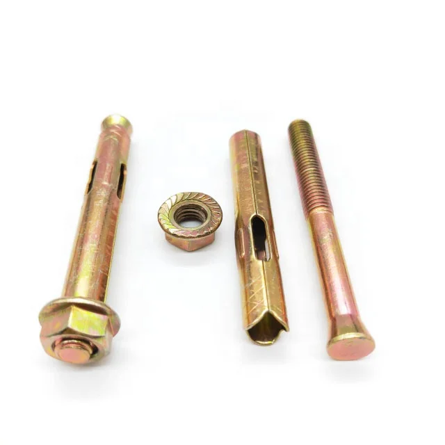 
High quality carbon steel Sleeve anchor with Flange nut Sleeve anchor bolt M10 