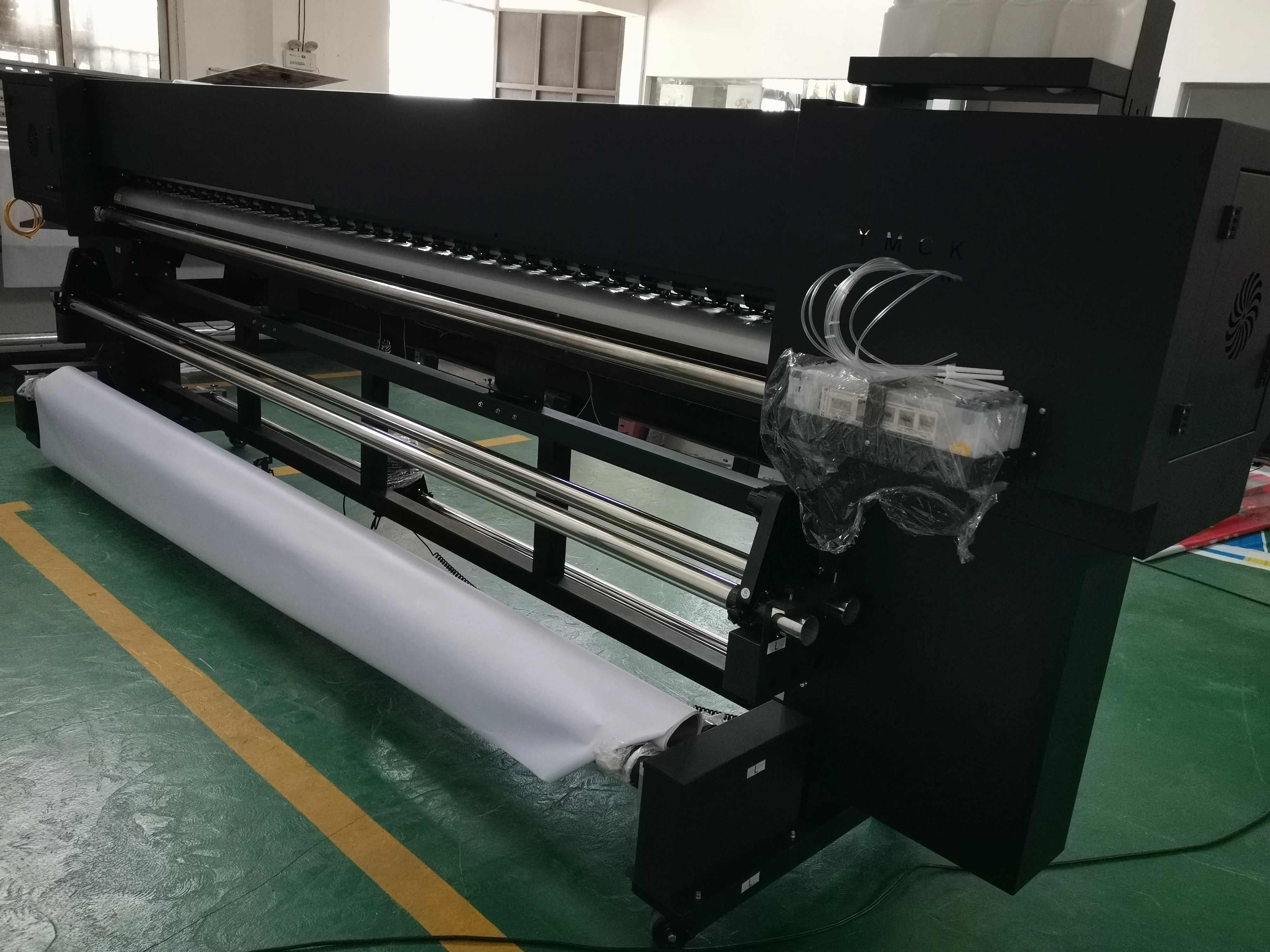 Myjet UV printer for leather floor mat PP Soft film PU 1.8 m Roll to roll Roll Car Sticks 6 ft UV plotter Factory Cheap Hot Sale