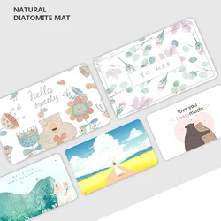 Super Absorbent Door Mat Diatomite Anti Slip Carpet