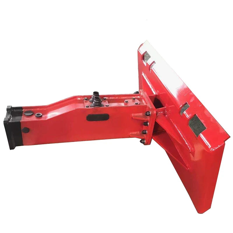 cat580 cat430 backhoe loader hydraulic breaker with frame and pipeline