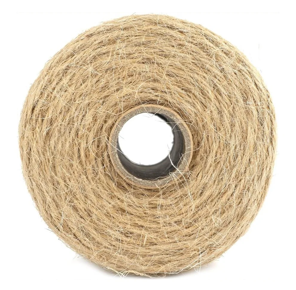 New Arrival Jute Yarn Twine Thread Cord String Hamp Juta Tow twisted straw packing agriculture use handicraft show Made in BD