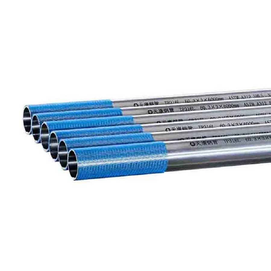 
Customizable Designed High Efficiency Factory Price Stainless Steel Seamless Pipe 