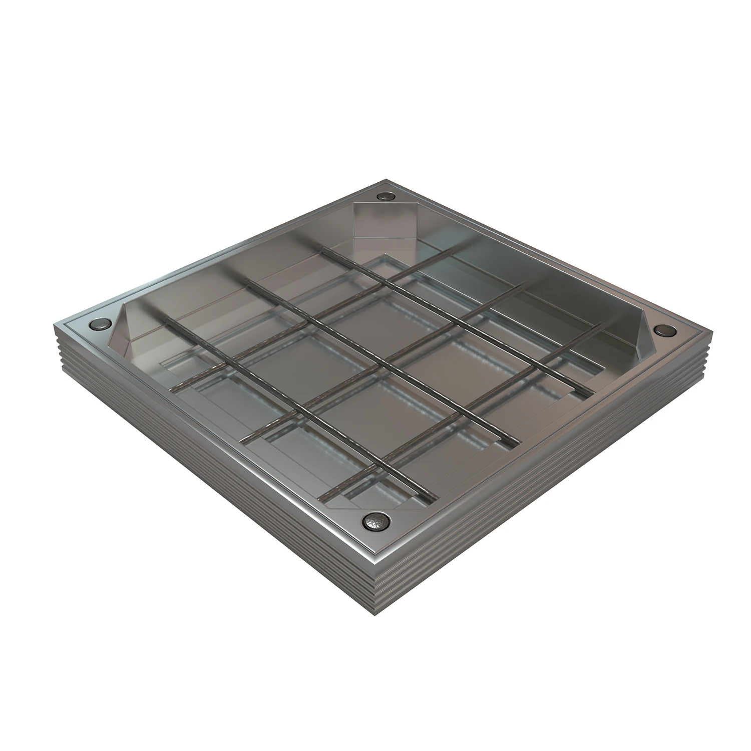 Tile Insert Shower Drain Cover  Recessed Manhole Covers