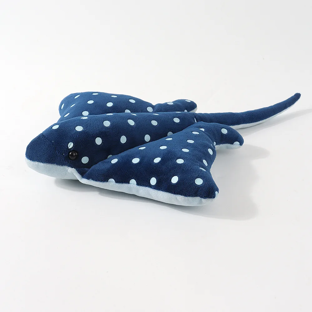 Custom 35cm ocean fish plush toys soft Manta Ray toy