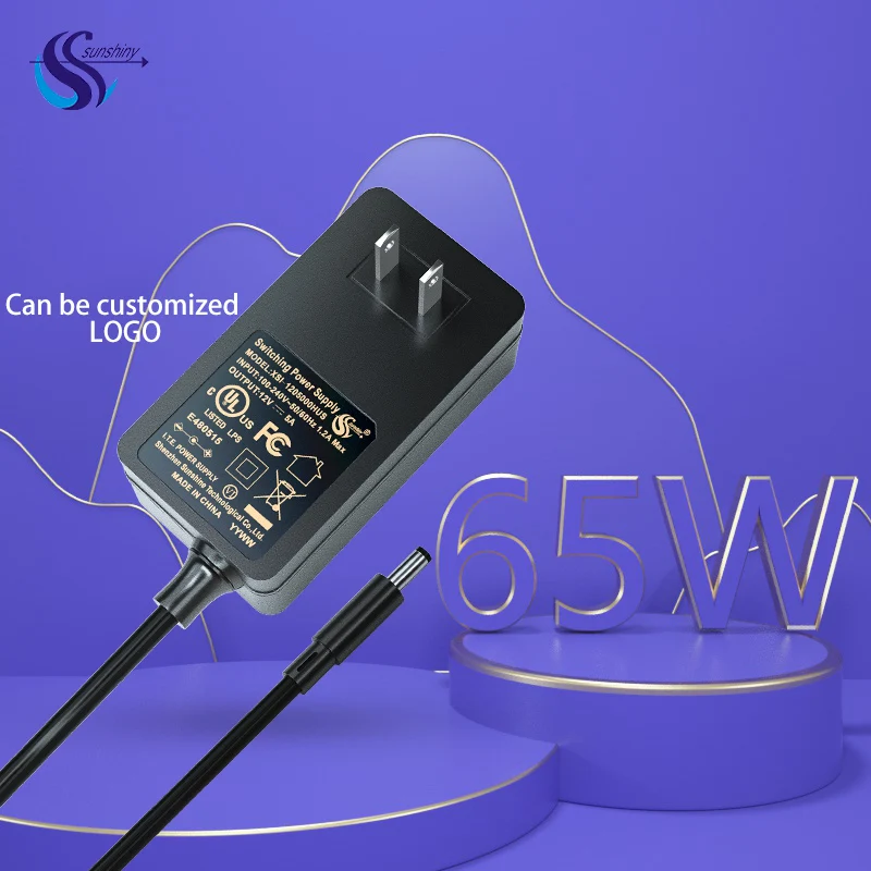 OEM Factory 60w 65w AC/DC Power adapters 24v 2a 2.5a Adaptor For pse ce Certificate approve