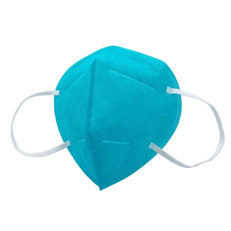 Non-Woven Personal Protective FFP2 Particle Filtering Pm 2.5 KN95 Face Mask Folding ffp2-mask
