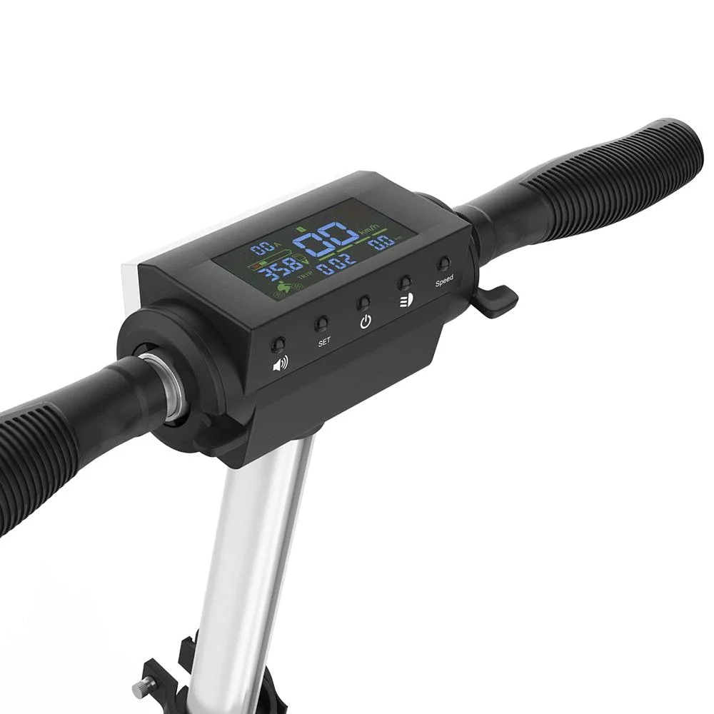 KUGOO S1 Folding Electric Scooter 350W Motor LCD Display Screen 3 Speed Modes Max 30km/h - Black
