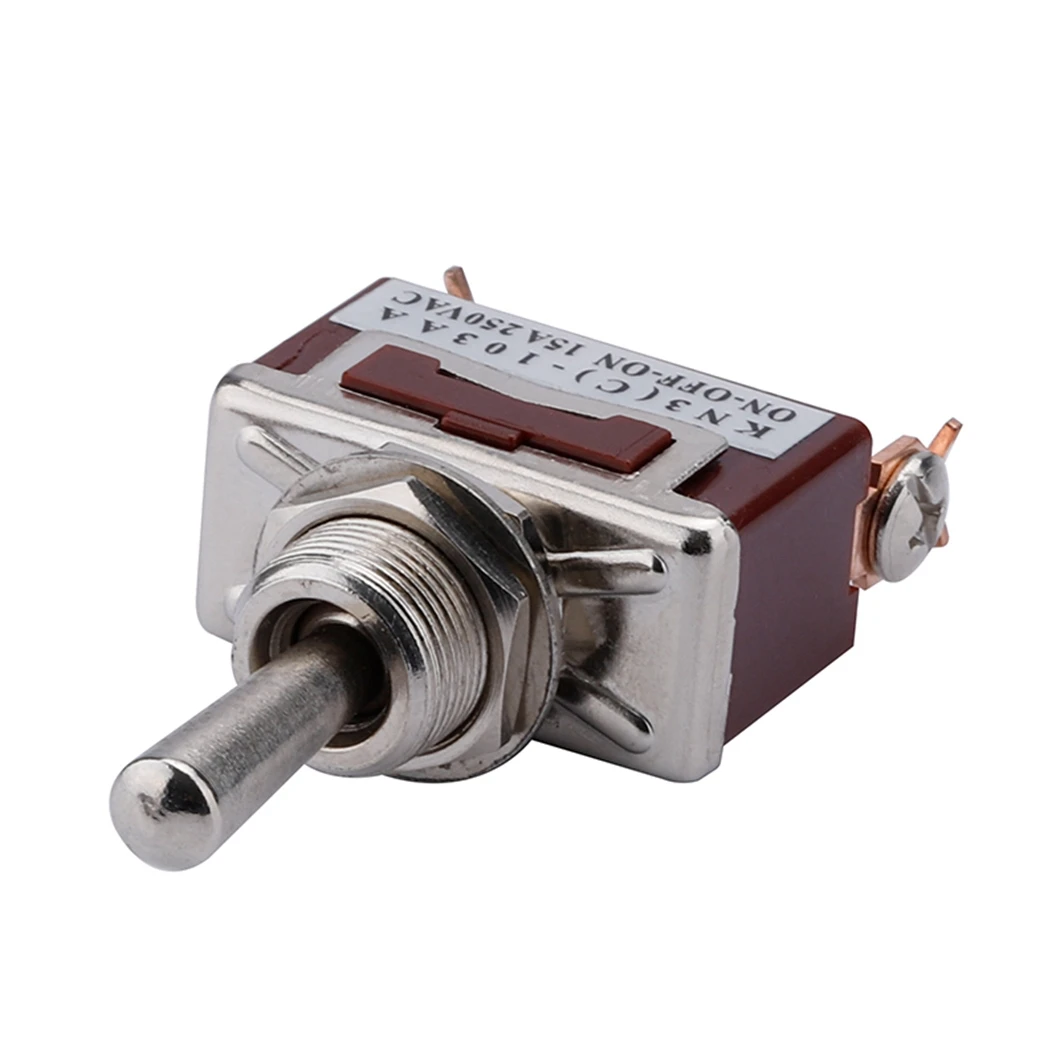 ABILKEEN KN Types of Toggle Switches 3 Position Toggle Switch Momentary