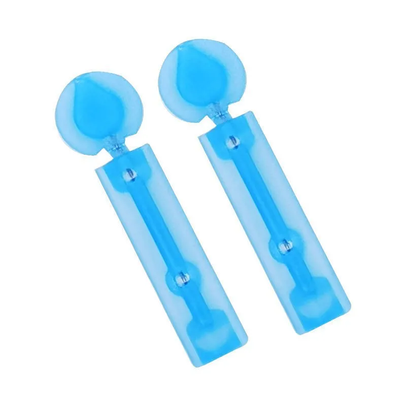 Blood Collecting Disposable Needle Medical Blood Lancet Needle 23G 26G 28G PVC Ce OEM EOS Medical Materials & Accessories CN;HEN