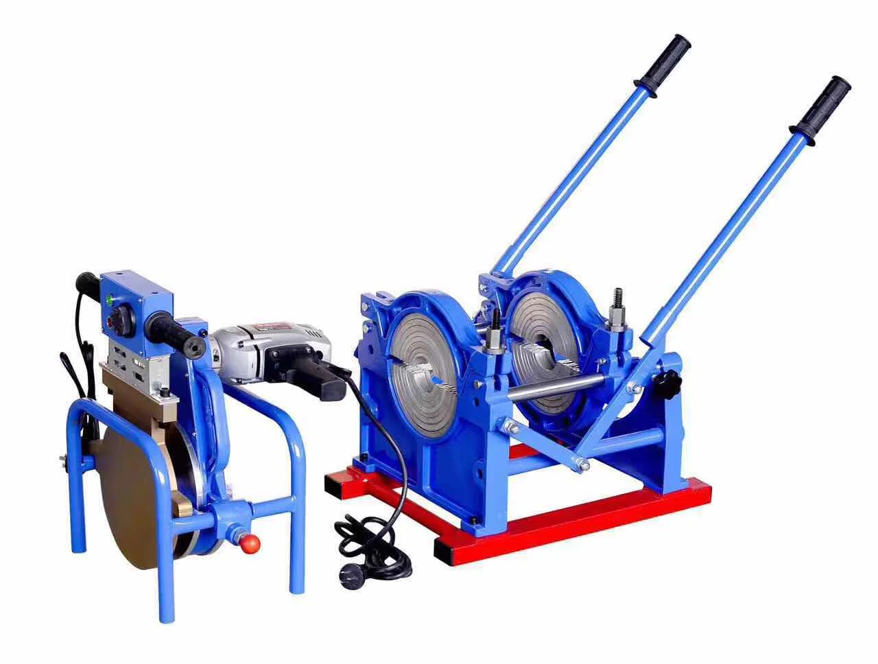 Factory direct sales PE pipe butt welder Manual welding machine QK welding tool Electric PP pipe welding equipment