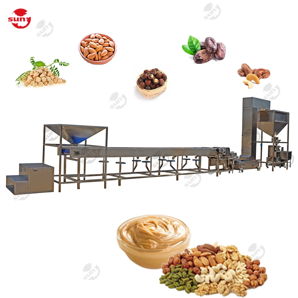 Wholesale price nut butter melon seed grinding machine sesame butter tahini maker groundnut paste processing line