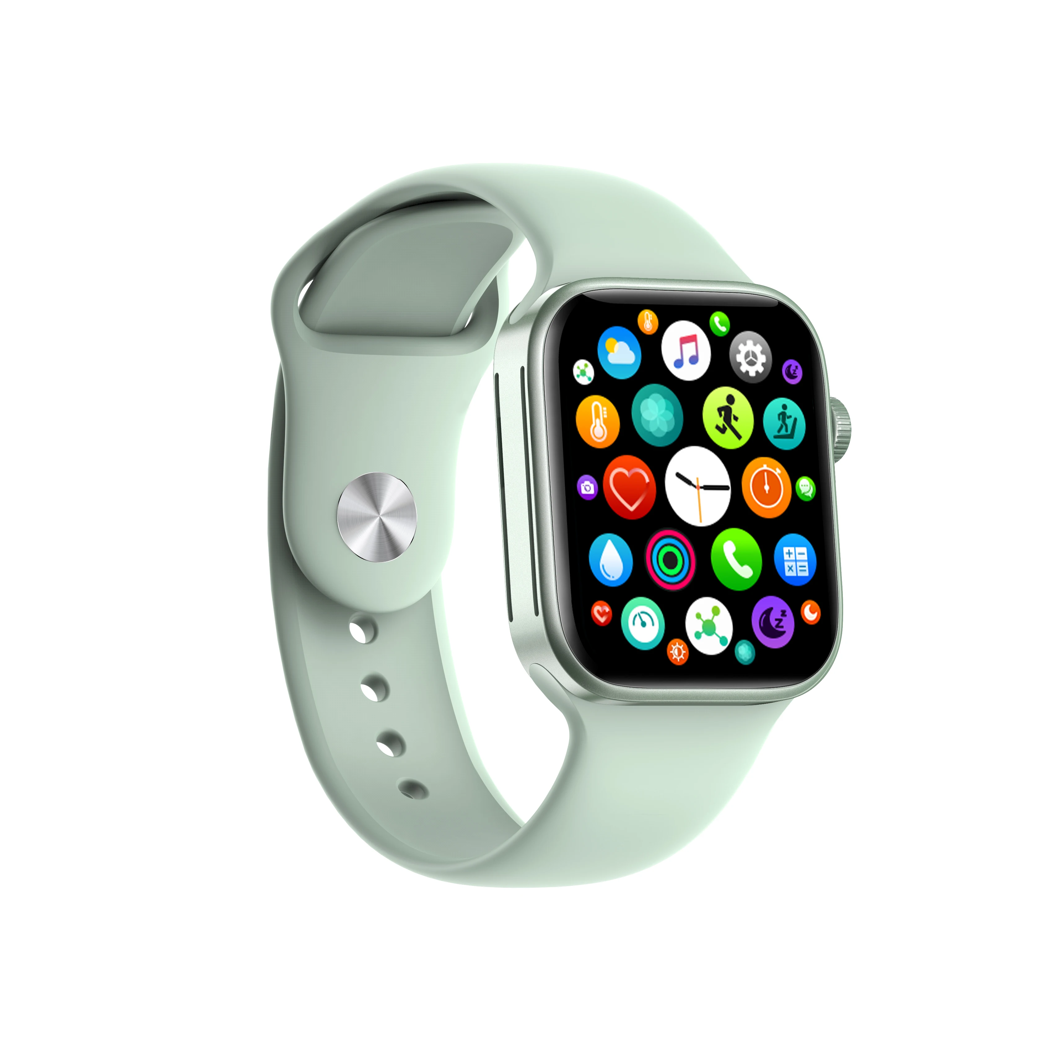 1.75 Inch 385*385 Resolution New-Apple Watch 7 Smart Watches N76 Heart Rate Monitor Stable Chip Online Series 7 SOS Wristwatch