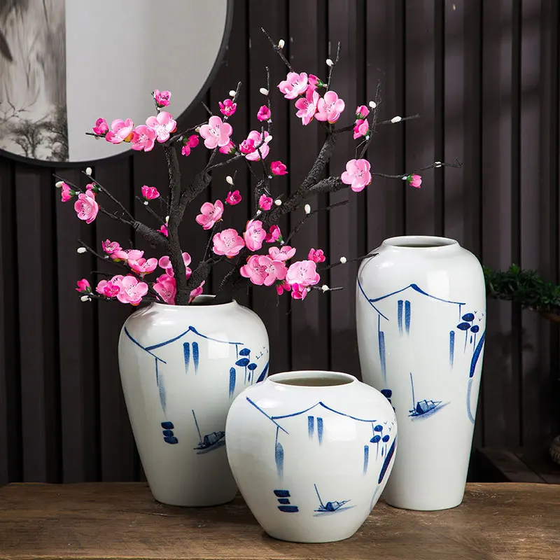 tall large hand foot ceramic vases  jugs sets nordic vase home decoration floor vases