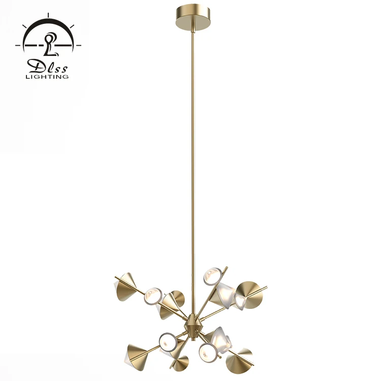 Modern Decorative Indoor OEM Design Home Living Room Simple Led Chandelier Light