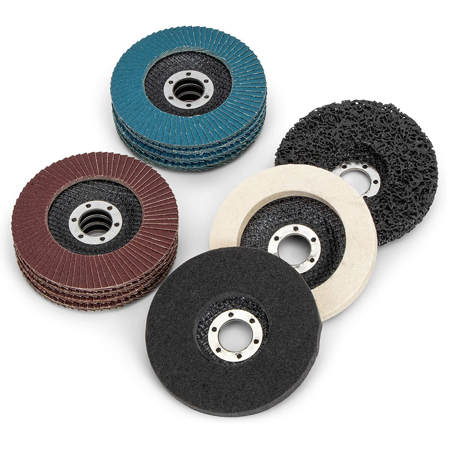 Premium ceramic abrasive flap sanding disc polishing flap wheel for stainless steel bronze