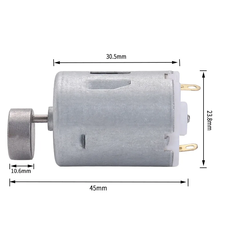 Low voltage 3v6v 260 cushion massager beauty instrument fun products DC vibration motor