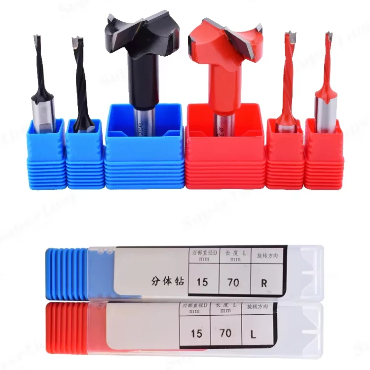 Super Ling CNC Drill Bits Alloy Hole CNC Router Bit CNC Tool Bits For Wood Carbide Row Drill Head