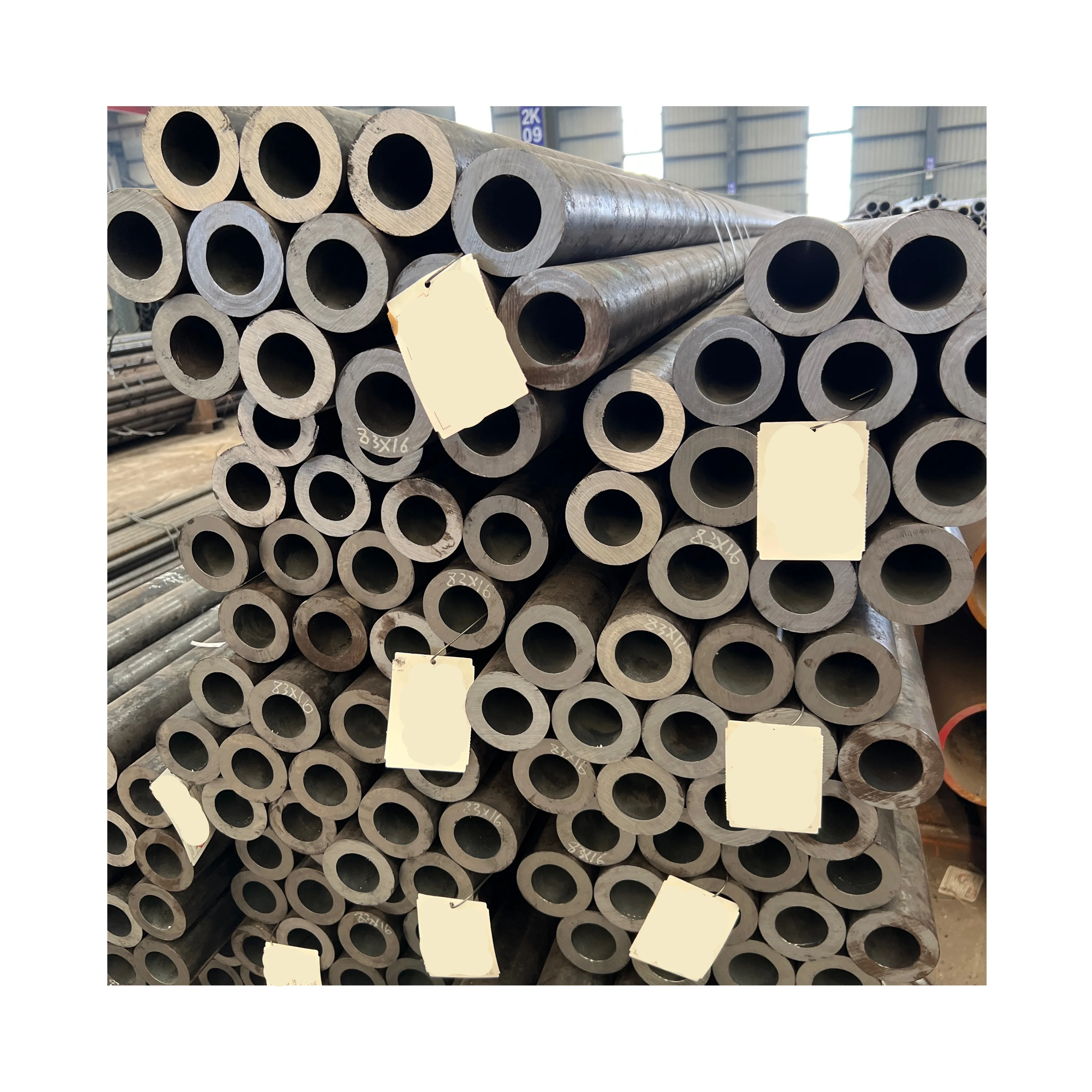DIN2448 ST37.0-Seamless steel pipe suitable for construction, high temperature corrosion resistance