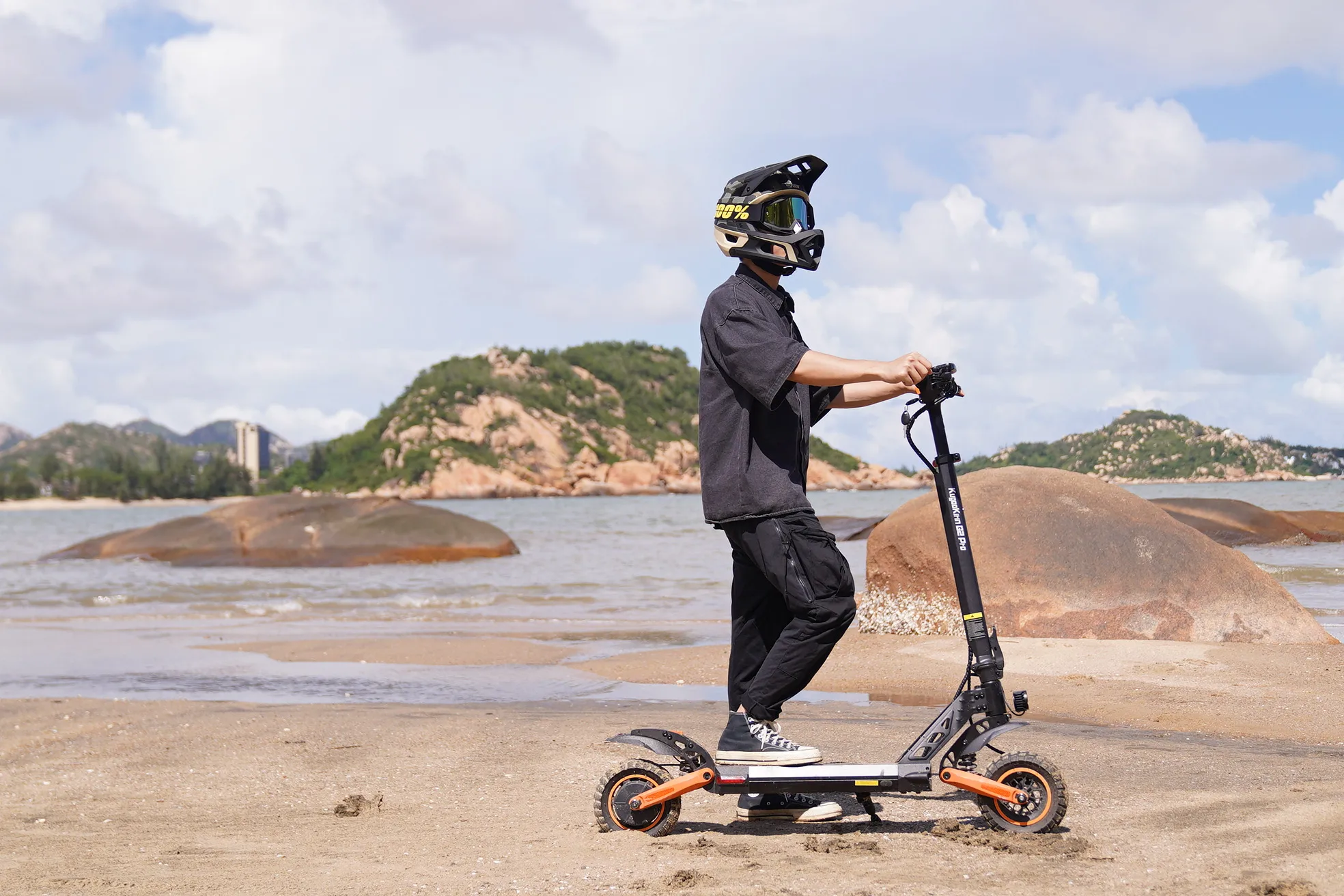 Kukirin G2 Max 1000watt scuter electric Fat Tire Folding Off Road Kugoo Wide Wheel 2000W Electric Scooters For Sale