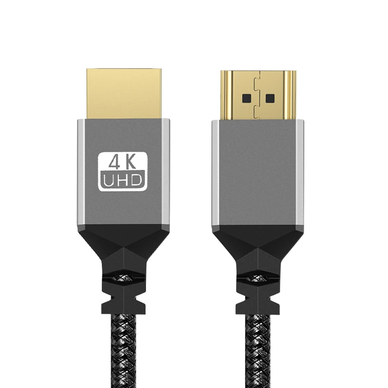 0.3M-7.5M HDMI to HDMI Cable 4K@60Hz 3D male to male cable HDMI2.1 HDR Nylon 48Gbps for Laptop Macbook Desktop to HDTV Projector
