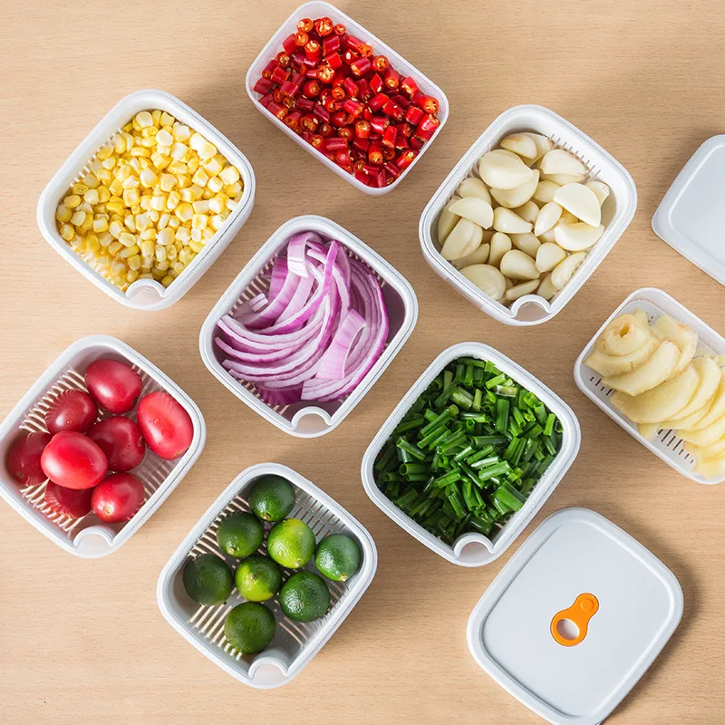 Заводская оптовая продажа коробка для хранения замороженного мяса герметичная свежих продуктов холодильник пищевых специальный Ланч-бокс фруктов