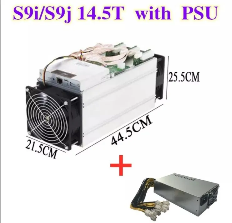 
2021 Most Profitable S9 13.5T S9I 14T S9J 14.5T T9 10.5T Bitcoin mining machine S9 mining machinery parts 