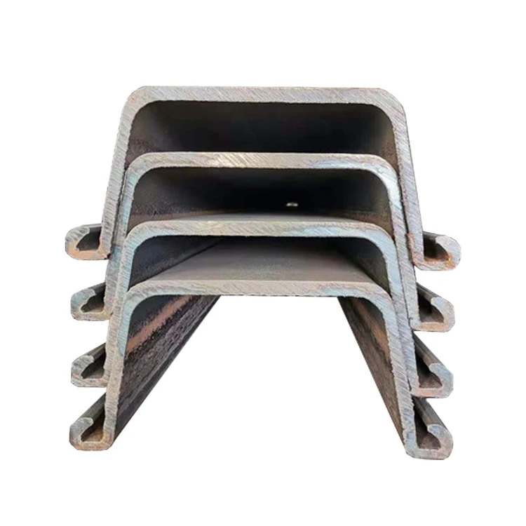U-shaped Type 2 SY295 SY390 Hot rolled Steel Sheet Pile for construction