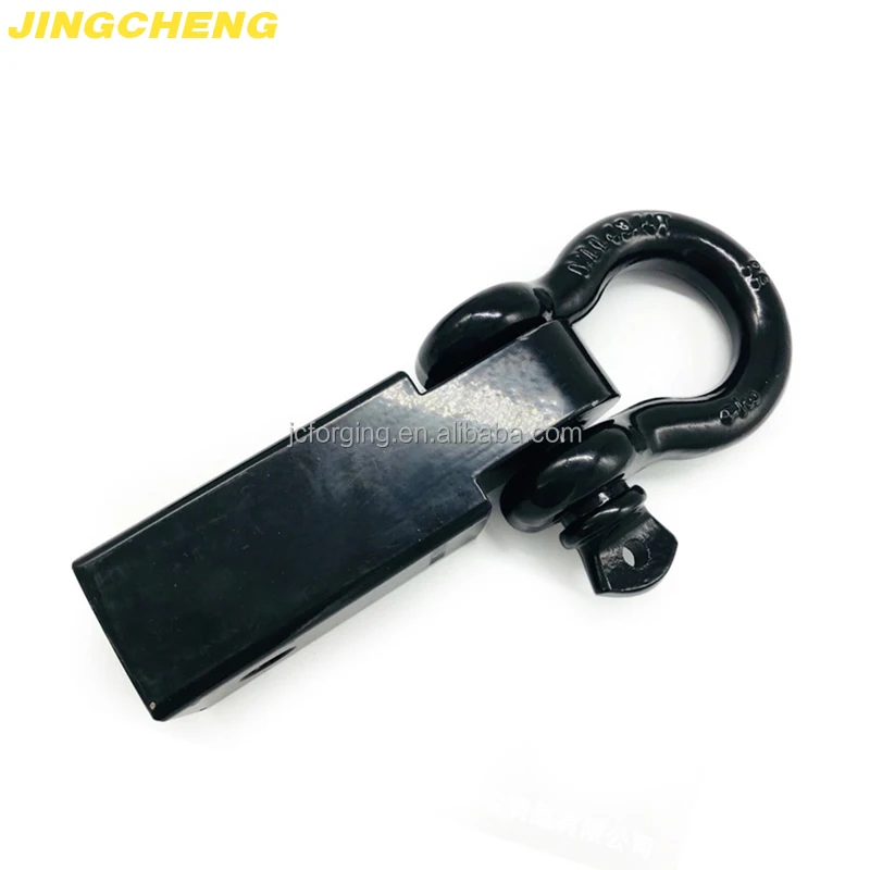 4.8t Car Tow D Ring   Accessories Bow Shackle Heavy Duty Off Road Pulling Red