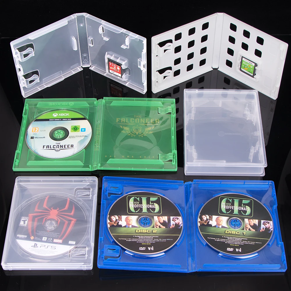 SUNSHING Game Card Storage Protective Case For Nintendo 3DS NDSL NDSI DS Wii PS3 Replacement Game Cases Ps1 Jewel Cases