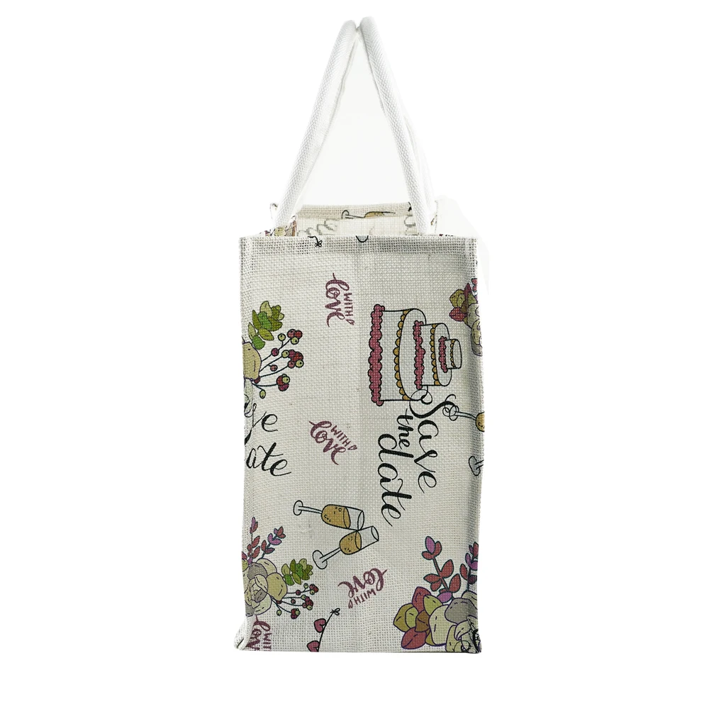 Qingyun High Quality CRM/CRT Grade Jute Online Shopping For Bags Custom Logo Ladies Handbags