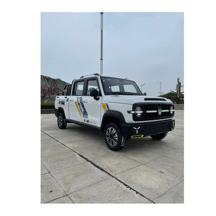 Jiulong Export Mini Electric Truck High Performance Electric EV Car Cargo Pickup Truck New Energy Vehicles Tipper Truck Head