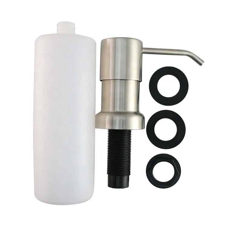 Wholesale Kitchen Sink Stainless Steel Hand Sanitizer Liquid Soap Foam Dispenser 1000Ml With Stand Hand soap Dispenser Pump