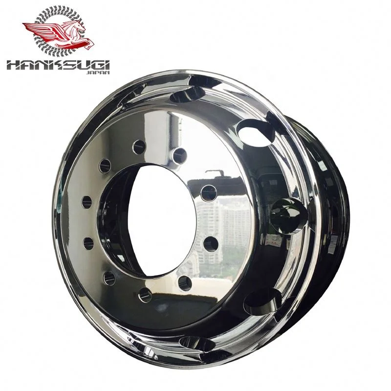 aluminum rims to truck 11r22.5 aluminum wheel