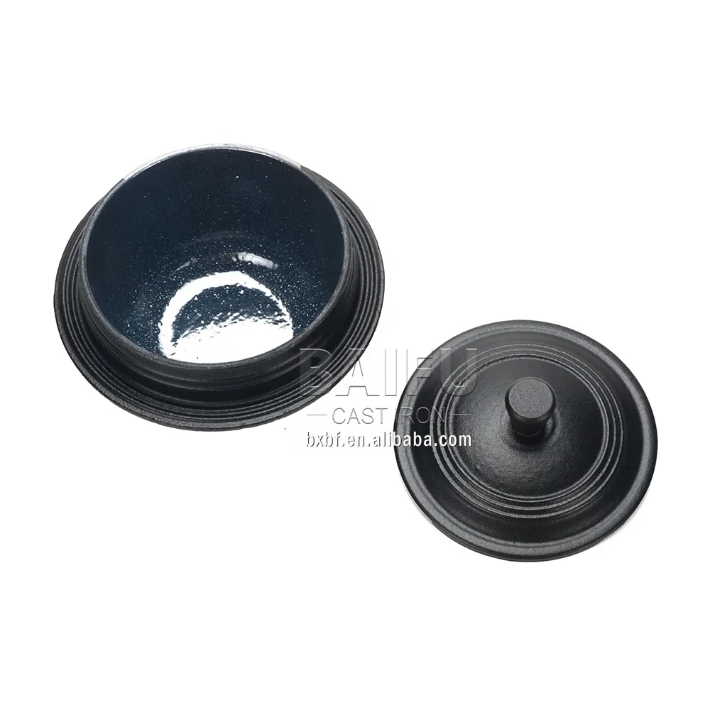 Mini Gamasot Premium Korean Dutch Oven Rice Pot Enameled Cast Iron Pot with Lid Korean Stone Bowl Cauldron